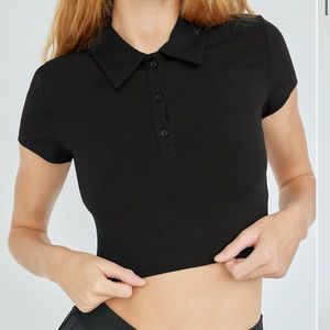 TNA MATCH POLO SHIRT NWT - DUSKY GREEN